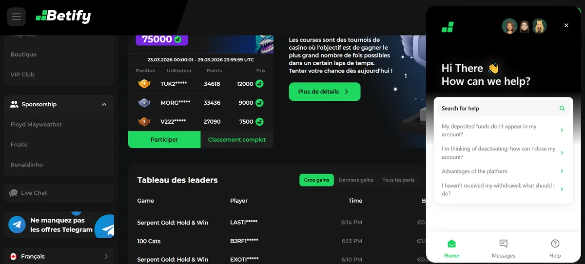 Illustration : le service client des nouveaux casinos